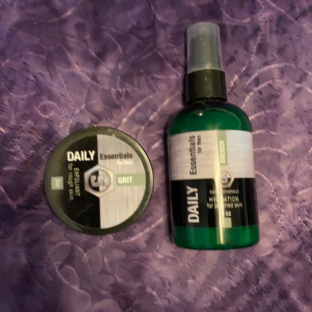 Sweet Minerals Mens Bundle Exfoliants/Moisturizer